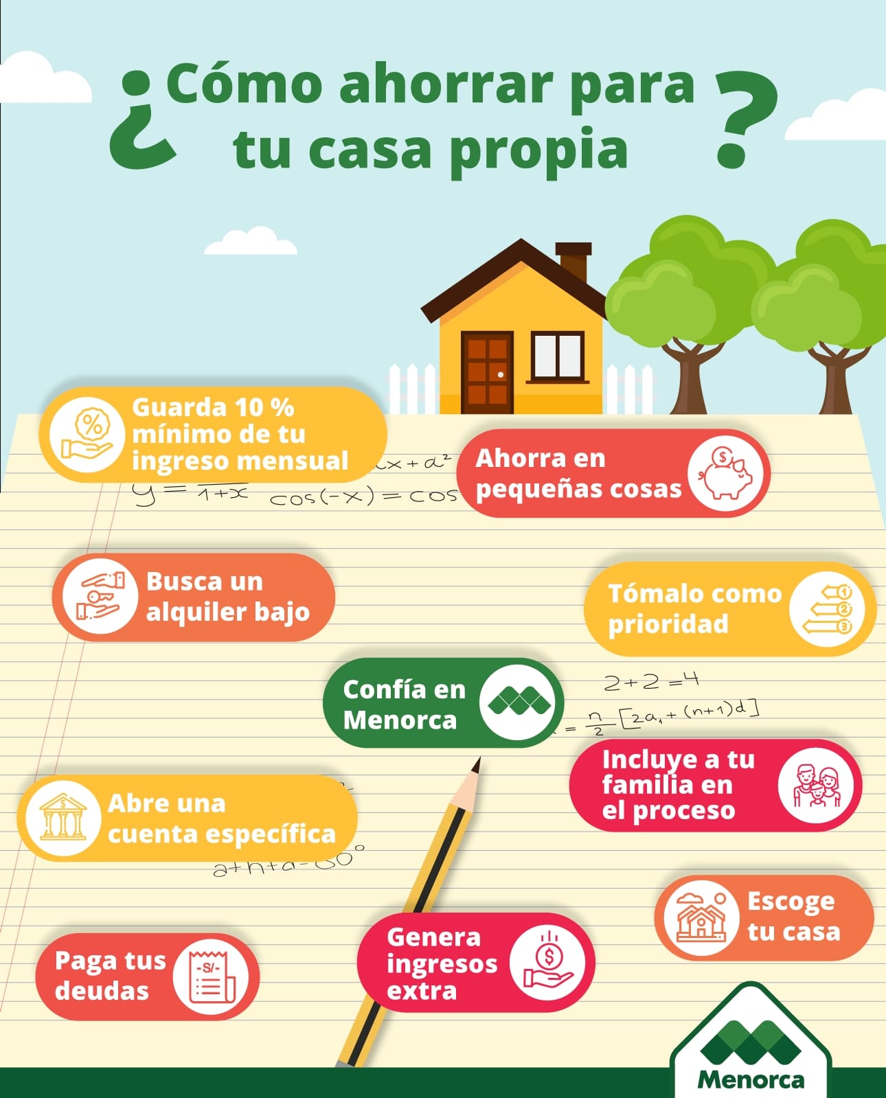 ¡Comienza a ahorrar ya mismo para tu propia casa!