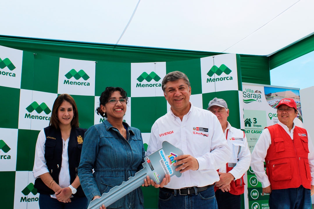 Viviendas ecosostenibles de Ica inauguradas por Ministro de Vivienda